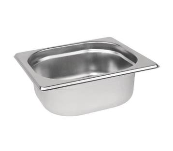 Gastronorm Bak RVS 1/6 GN | 65mm | 176x162mm, Ophalen of Verzenden, Nieuw in verpakking
