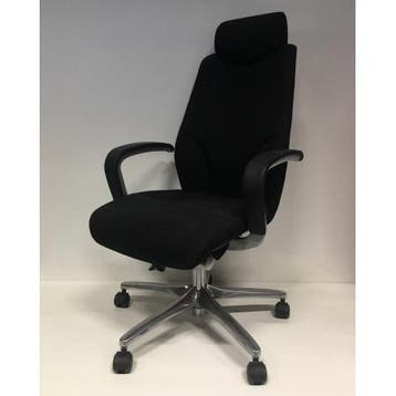 (MDK-105838) Giroflex 64 model 9778 bureaustoel zwart ges..., Huis en Inrichting, Ophalen of Verzenden, In hoogte verstelbaar