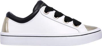 Skechers Hi-Lite White Gold Sneakers Dames - White Black, Kleding | Dames, Verzenden, Nieuw