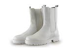 Nelson Chelsea boots in maat 38 Wit, Kleding | Dames, Schoenen, Verzenden, Wit, Overige typen, Zo goed als nieuw