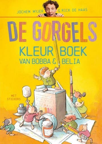De Gorgels Kleurboek van Bobba & Belia (Goed), Verzenden, Gelezen, Jochem Myjer