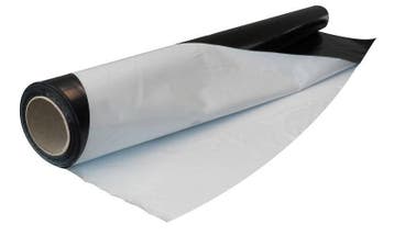 Zwart/wit folie op rol 2x50 mtr, Ophalen of Verzenden, Nieuw