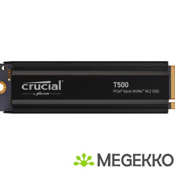 Crucial SSD T500 4TB Heatsink, Verzenden, Nieuw, Crucial
