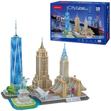 Cubic Fun 3D puzzel New York City s van €15,99 voor €9,59, Ophalen of Verzenden, Nieuw