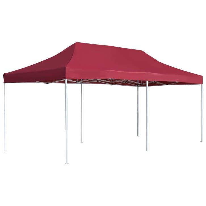 vidaXL Partytent professioneel inklapbaar 6x3 m aluminium, Tuin en Terras, Partytenten, Partytent, Nieuw, Verzenden