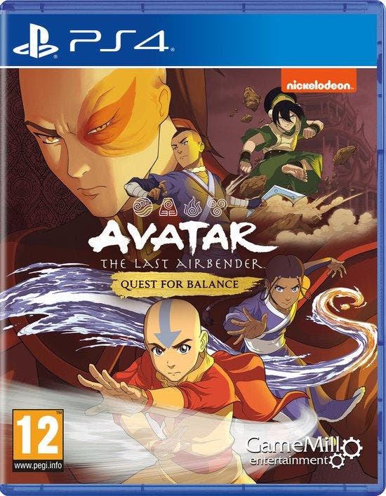Playstation 4 Avatar: The Last Airbender - Quest for Balance, Spelcomputers en Games, Games | Sony PlayStation 4, Zo goed als nieuw