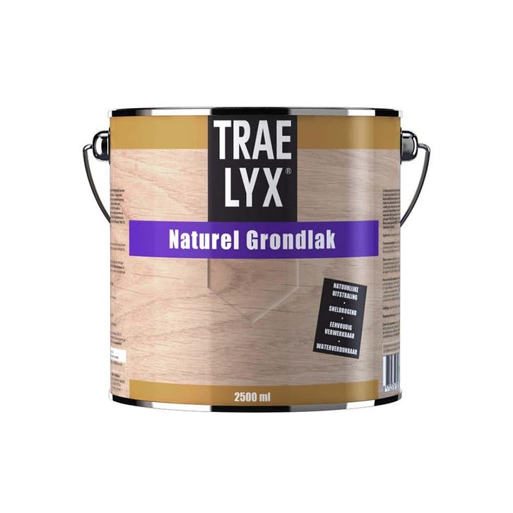 Naturel Grondlak 2,5 liter, Doe-het-zelf en Verbouw, Verf, Beits en Lak, Nieuw, Ophalen of Verzenden