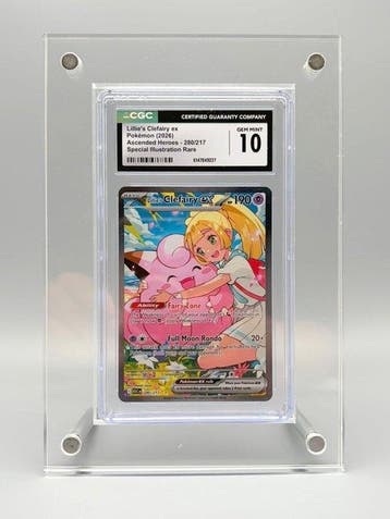 Pokémon Graded card - Lillies Clefairy ex - Ascended Heroes, Hobby en Vrije tijd, Verzamelkaartspellen | Pokémon, Nieuw