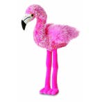 Pluche flamingo knuffel 20 cm - Knuffel flamingo, Kinderen en Baby's, Ophalen of Verzenden, Nieuw