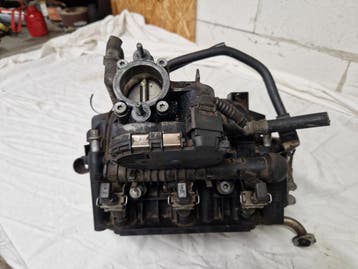 Complete inlaat + gasklephuis Corsa C 1.0 (incl. verzenden), Auto-onderdelen, Ophalen of Verzenden, Gebruikt, Opel