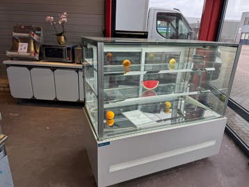 Gebaksvitrine 150 cm | Toonbankkast Showroom model, Nieuw zonder verpakking, Bakkerij en Slagerij