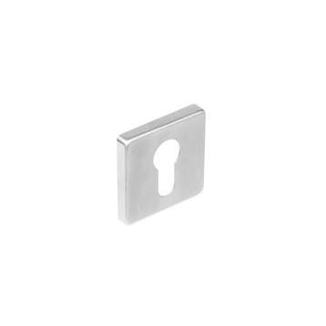 OUTLET Rozet vierkant PC roestvaststaal geborsteld, Ophalen of Verzenden, Nieuw