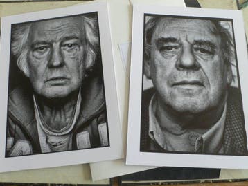 Gesigneerd; Henk Bleeker (fotograaf) - Jeroen Brouwers en