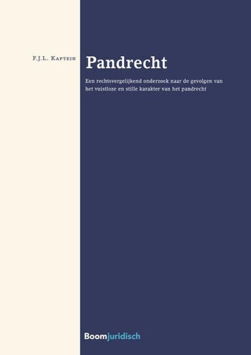 Pandrecht / Vrije reeks 9789462902732 Floris Kaptein, Verzenden, Gelezen, Floris Kaptein