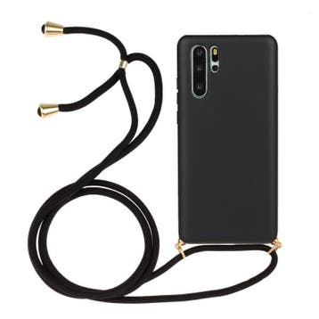 Galaxy Note 10 Crossbody TPU Hoesje met Koord Zwart, Ophalen of Verzenden, Nieuw