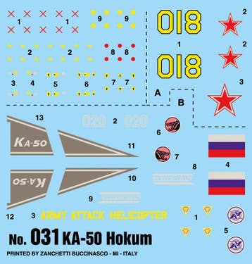 Kamov Ka-50 Hokum, Verzenden, Nieuw