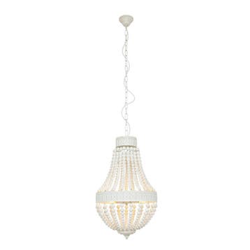 2dekans | Hanglamp Ella 10191W - Trendy Witte Kralenlamp van, Ophalen of Verzenden, Zo goed als nieuw