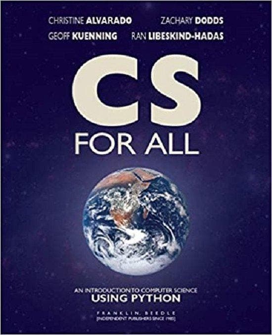 CS for All An Introduction to Computer Science 9781590282908, Boeken, Informatica en Computer, Zo goed als nieuw, Verzenden