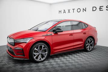 Maxton Side Skirts Diffusers Skoda Enyaq Coupé iV RS, Verzenden, Nieuw, Skoda