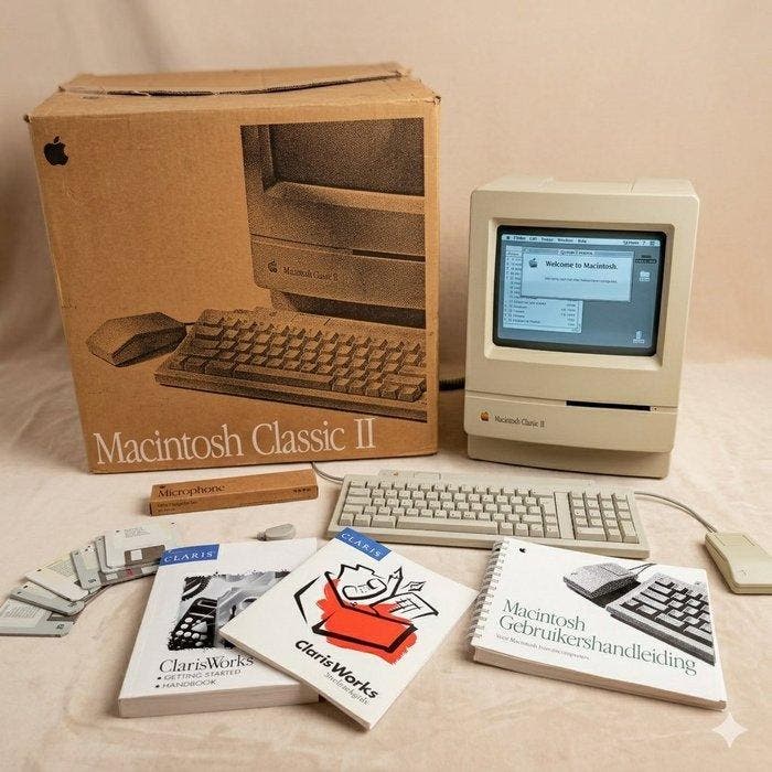 Apple Macintosh Classic II – Fully Recapped & Pristine –, Spelcomputers en Games, Spelcomputers | Overige Accessoires