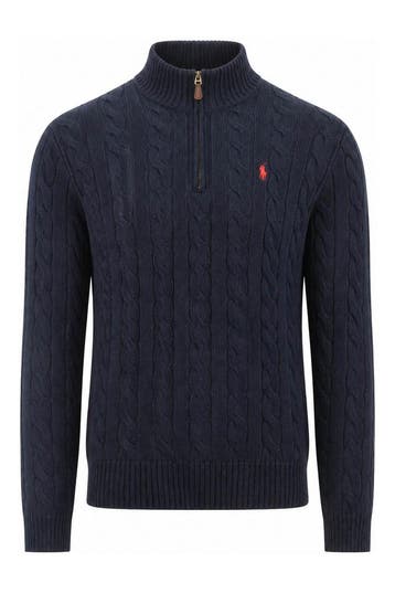 Polo Ralph Lauren Trui in maat M Blauw, Verzenden, Gedragen, Blauw, Polo Ralph Lauren
