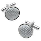 Fako Bijoux - Manchetknopen - Staal & Ruit - Ø 16mm - Zilver, Sieraden, Tassen en Uiterlijk, Manchetknopen, Verzenden, Nieuw