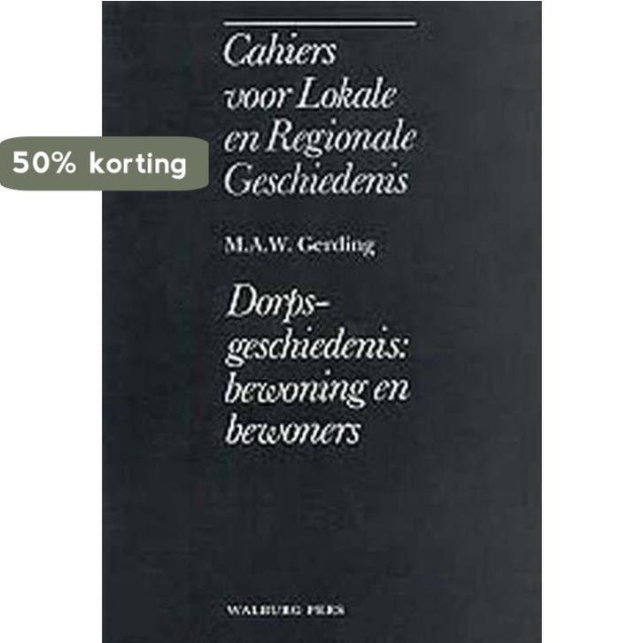 DORPSGESCHIEDENIS. 9789060118184 Gerding, Boeken, Geschiedenis | Wereld, Gelezen, Verzenden