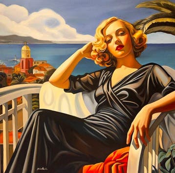 Biatturi Irina - Terrasse a Saint Tropez