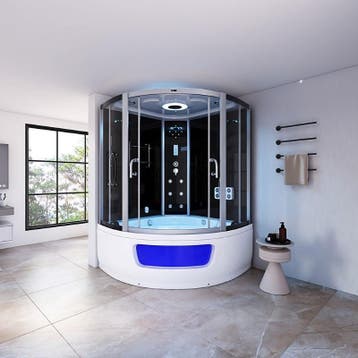 Bad Douche Whirlpool Stoom Combi 135X135 Apollo (Badkamer), Ophalen of Verzenden, Nieuw
