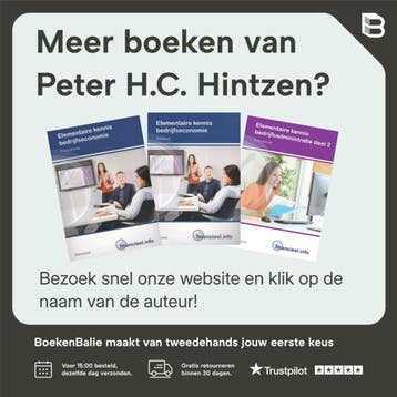 Elementaire kennis bedrijfsadministratie / 1 / Werkboek /, Boeken, Verzenden, Gelezen, Peter H.C. Hintzen