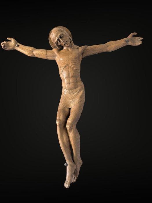 Jef Jacobs (1905-1978) Mechelen - sculptuur, Christus /, Antiek en Kunst, Kunst | Niet-Westerse kunst