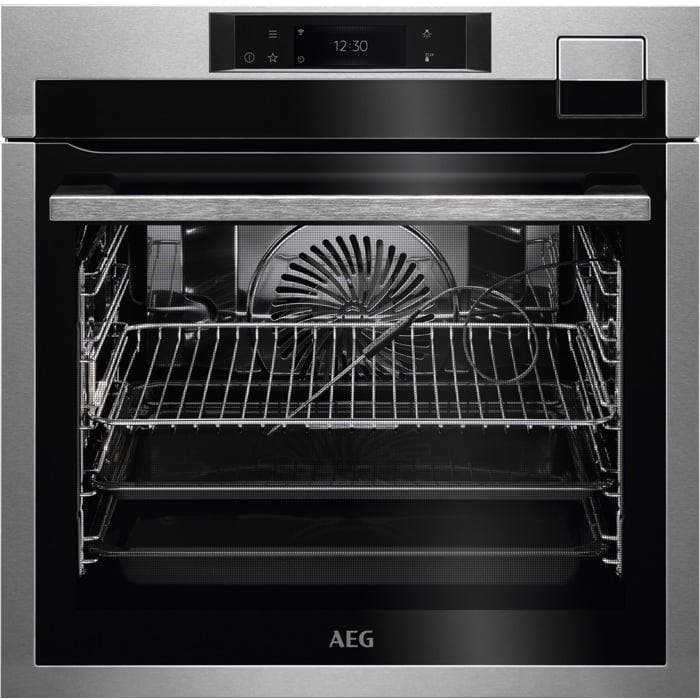 €1199 AEG BSE798280M 70 l A++ Zwart, Roestvrijstaal, Witgoed en Apparatuur, Ovens, Ophalen of Verzenden