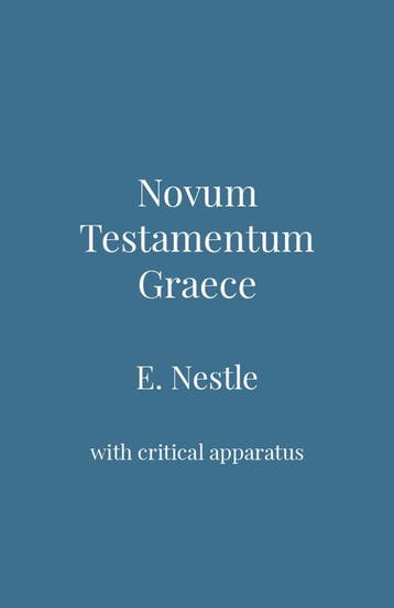 9789057194139 Novum Testamentum Graece Eberhard Nestle, Verzenden, Nieuw, Eberhard Nestle