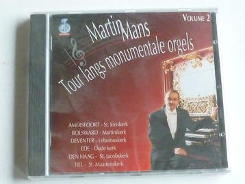 Martin Mans - Tour langs monumentale orgels / volume 2 (nieu, Ophalen of Verzenden, Zo goed als nieuw