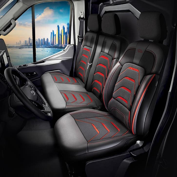 Stoelhoezen Renault Trafic 2014 tot 2022, Auto diversen, Auto-accessoires, Nieuw, Verzenden