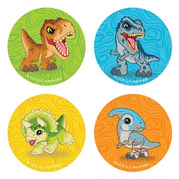 Cupcake Decoratie Sheets Jurassic World Ø5,3cm 12st., Verzenden, Nieuw