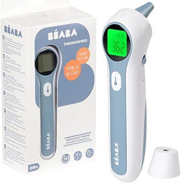 Contactloze Thermometer | Voorhoofd & Oor | OP=OP, Ophalen of Verzenden, Zo goed als nieuw, Lichaamsverzorging