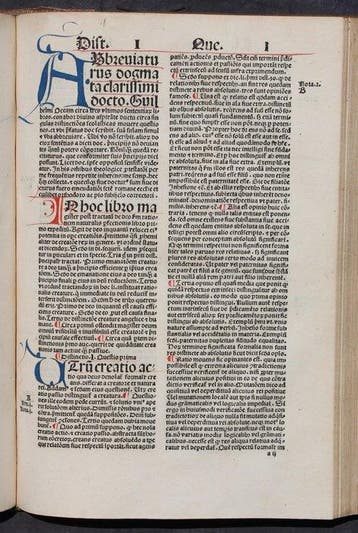 Gabriel Biel - Inkunabel, Collectorium super IV libros