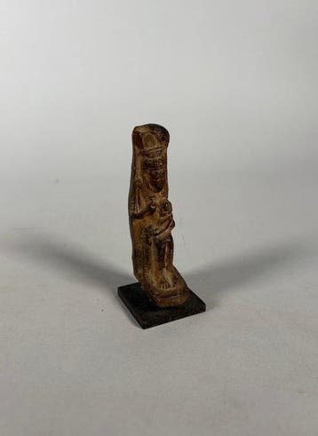 Oud-Egyptisch Terracotta sculptuur - 11 cm, Verzamelen