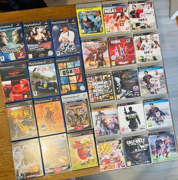 Sony - Playstation 2 et 3 - Lot de jeux PS2 et PS3 -, Nieuw