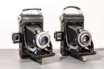 Kodak 2× Six-20 6x9 vouwcamera : Anastigmat + Kodon & Flash, Nieuw