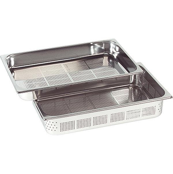 RVS 1/1 GN Geperforeerd 100 mm, Zakelijke goederen, Horeca | Keukenapparatuur, Gebruikt, Fornuis, Frituur en Grillen, Ophalen