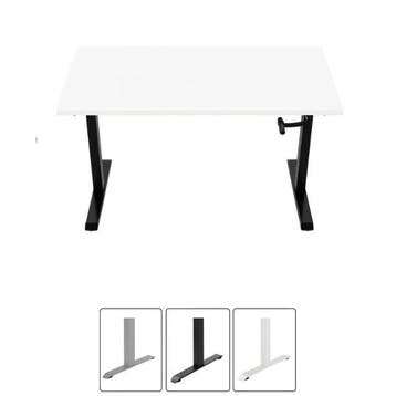 NIEUW slinger verstelbaar zit-sta bureau - kleur blad wit, Ophalen of Verzenden, Nieuw