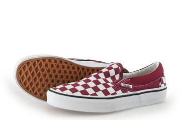 Vans Instappers in maat 36½ Rood, Verzenden, Instappers, Zo goed als nieuw, Vans