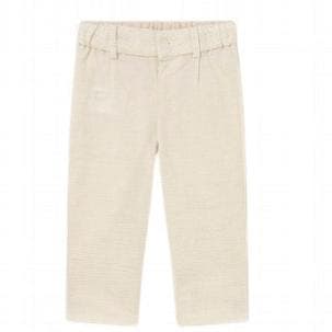 Mayoral Linen suiting pants beige - 80 (9-12 maanden), Ophalen of Verzenden, Nieuw