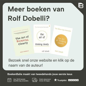 De kunst van het heldere denken - Rolf Dobelli 9789000363490, Boeken, Verzenden, Gelezen, Rolf Dobelli