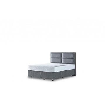 Opberg Boxspring Block, Ophalen of Verzenden, Nieuw, Tweepersoons, Zilver