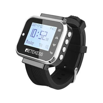Retekess kelner oproepsysteem horloge - kunststof - draad..., Ophalen of Verzenden, Nieuw