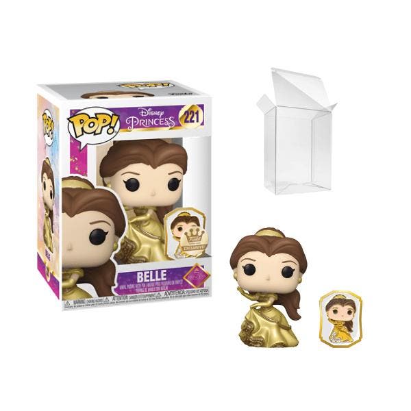 Funko Pop! Disney Princess - Belle #221  met Pin, Verzamelen, Poppetjes en Figuurtjes, Verzenden