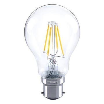 Led lamp B22 | Peer | Integral (4.2W, 470lm, 2700K, Dimbaar), Huis en Inrichting, Lampen | Losse lampen, Verzenden, Nieuw